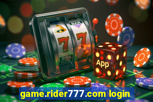 game.rider777.com login